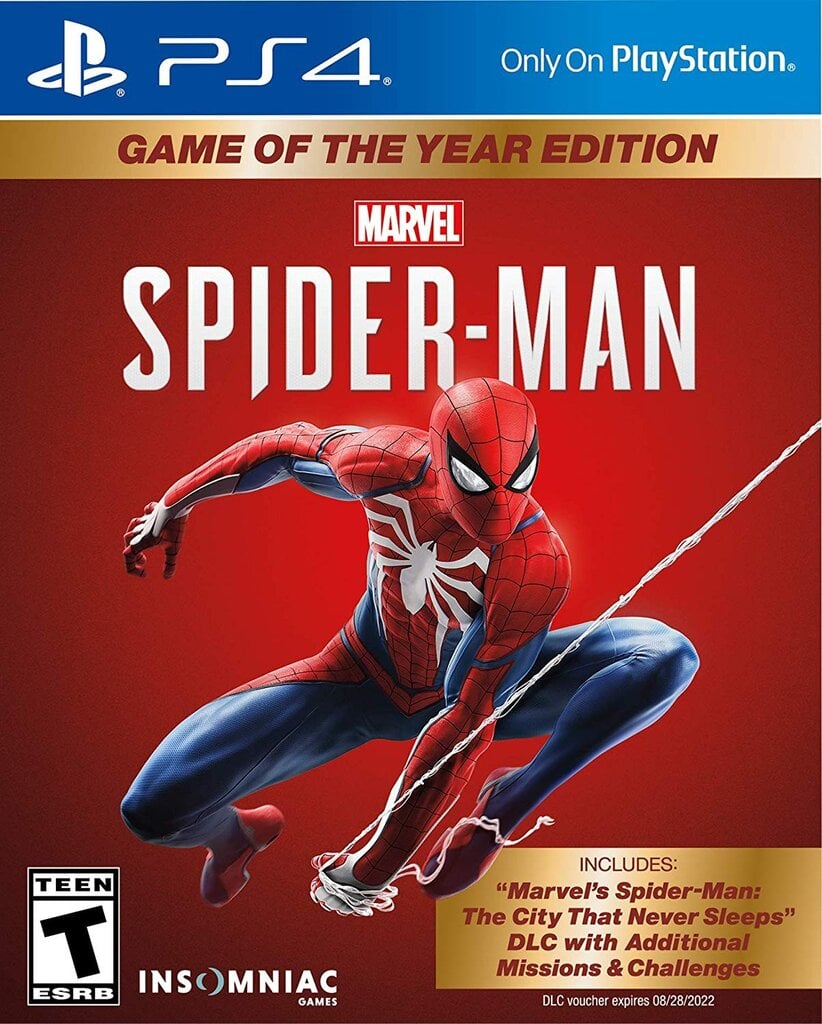Marvel's Spider-Man GOTY Edition (PS4) цена и информация | Kompiuteriniai žaidimai | pigu.lt