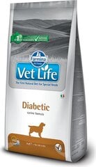 Farmina Pet Foods Vet Life Diabetic visų veislių šunims su paukštiena, 12 kg kaina ir informacija | Sausas maistas šunims | pigu.lt