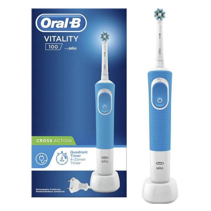 Oral-B Vitality 100 цена и информация | Elektriniai dantų šepetėliai | pigu.lt