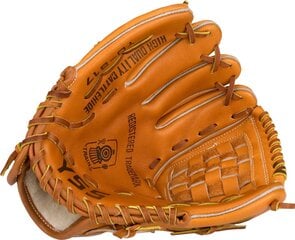 Бейсбольная перчатка 23HE, коричневая цена и информация | Бейсбол | pigu.lt