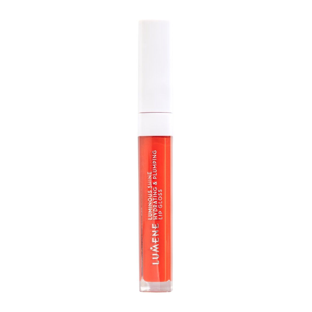 Lūpų blizgis Lumene Luminous Shine 4 Bright Coral 5 ml цена и информация | Lūpų dažai, blizgiai, balzamai, vazelinai | pigu.lt