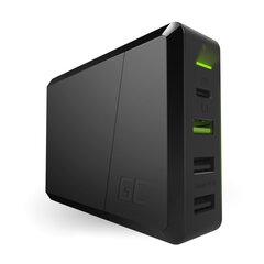 Green Cell Power Source зарядное устройство, USB-C PD, 3A цена и информация | Зарядные устройства для телефонов | pigu.lt