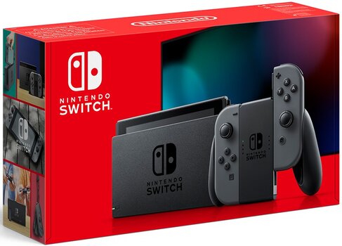 Nintendo Switch V2, 32GB, Серый (2019) цена и информация | Игровые приставки | pigu.lt