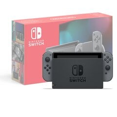 Nintendo Switch V2, 32GB, Серый (2019) цена и информация | Игровые приставки | pigu.lt