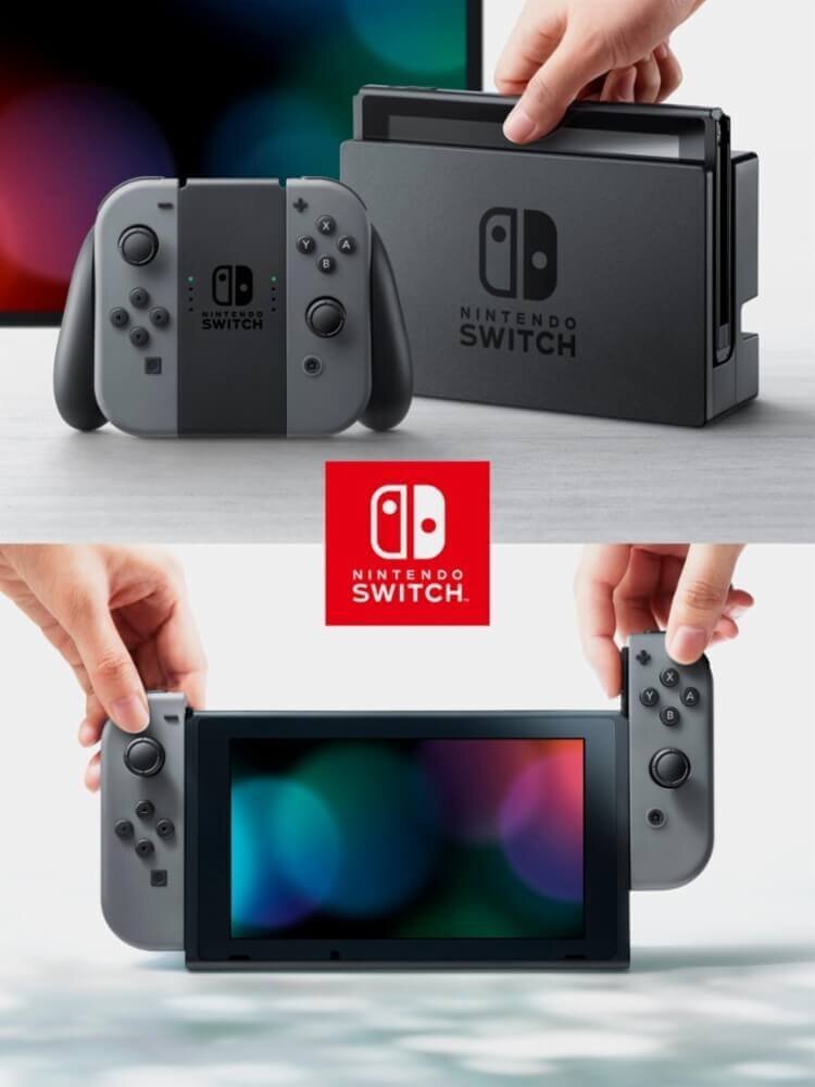 Nintendo Switch V2, 32GB, Pilka (2019) цена и информация | Žaidimų konsolės | pigu.lt