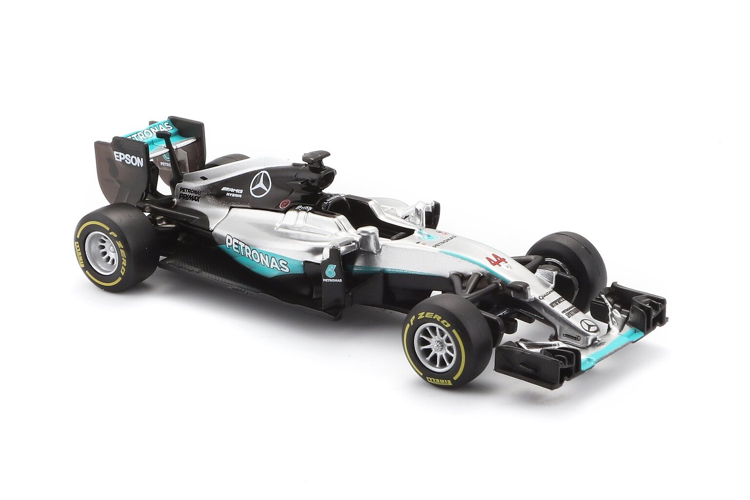 Automodelis Burrago 1/43 Racing 2016 Mercedes AMG Petronas W07 Hybrid, 18-38026 цена и информация | Žaislai berniukams | pigu.lt