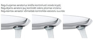 Смеситель для ванны Rubineta Aero-10 цена и информация | Смесители | pigu.lt