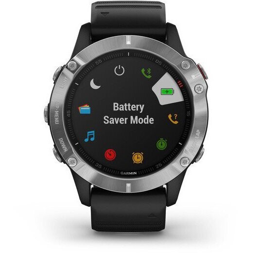 Garmin fēnix® 6 Silver/Black цена и информация | Išmanieji laikrodžiai (smartwatch) | pigu.lt