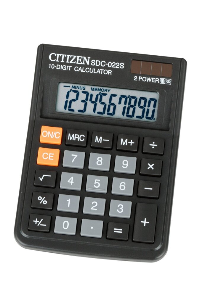Skaičiuotuvas Citizen SDC 022S kaina ir informacija | Kanceliarinės prekės | pigu.lt
