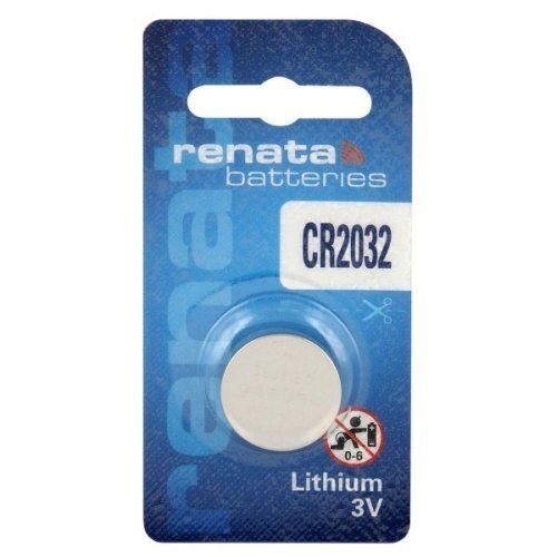 Renata CR2032-1BB Blister 1 vnt. kaina ir informacija | Akumuliatoriai fotoaparatams | pigu.lt