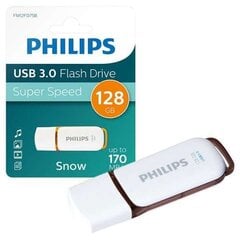 Philips USB 3.0 Flash Drive Snow Edition 128GB kaina ir informacija | Philips Duomenų laikmenos | pigu.lt