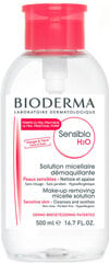 Мицеллярная вода Bioderma Sensibio H2O, 500 мл цена и информация | Средства для очищения лица | pigu.lt