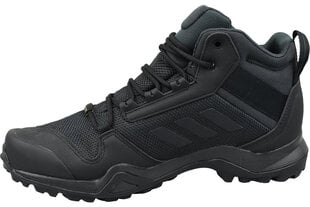 Походная обувь для мужчин Adidas Terrex AX3 Mid GTX BC0466, черная цена и информация | Мужские кроссовки | pigu.lt