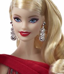 Kolekcinė Šventinė lėlė Barbie, FXF01 kaina ir informacija | Žaislai mergaitėms | pigu.lt