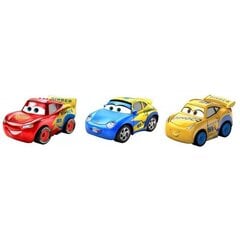 assortedTrijų automodelių "Mini lenktynininkas" rinkinys Cars 3 (Žaibas Makvynas), GKG01 kaina ir informacija | Žaislai berniukams | pigu.lt