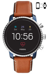 Fossil Gen 4 Explorist HR FTW4016 Tan Leather kaina ir informacija | Išmanieji laikrodžiai (smartwatch) | pigu.lt