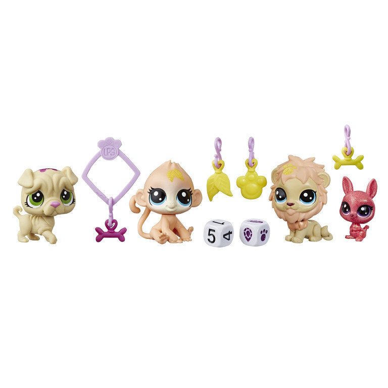 Laimingų gyvūnėlių rinkinys Littlest Pet Shop, E7258 kaina ir informacija | Žaislai mergaitėms | pigu.lt