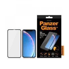 PanzerGlass glass screen protector iPhone X/Xs 5.8" (2019) Case Friendly, black kaina ir informacija | Apsauginės plėvelės telefonams | pigu.lt
