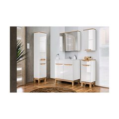Подвесной шкафчик для ванной COMAD BALI,белый цена и информация | Шкафчики для ванной | pigu.lt