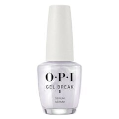 База для лака ногтей обогащенная серумом Opi Gel Break 15 мл цена и информация | Лаки, укрепители для ногтей | pigu.lt