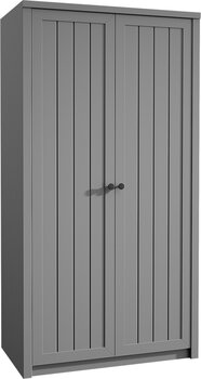 Шкаф Gala Meble Prowansja S2D, серый цена и информация | Шкафы | pigu.lt