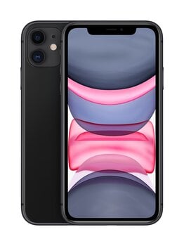 Apple iPhone 11, 64Гб, Черный цена и информация | Мобильные телефоны | pigu.lt