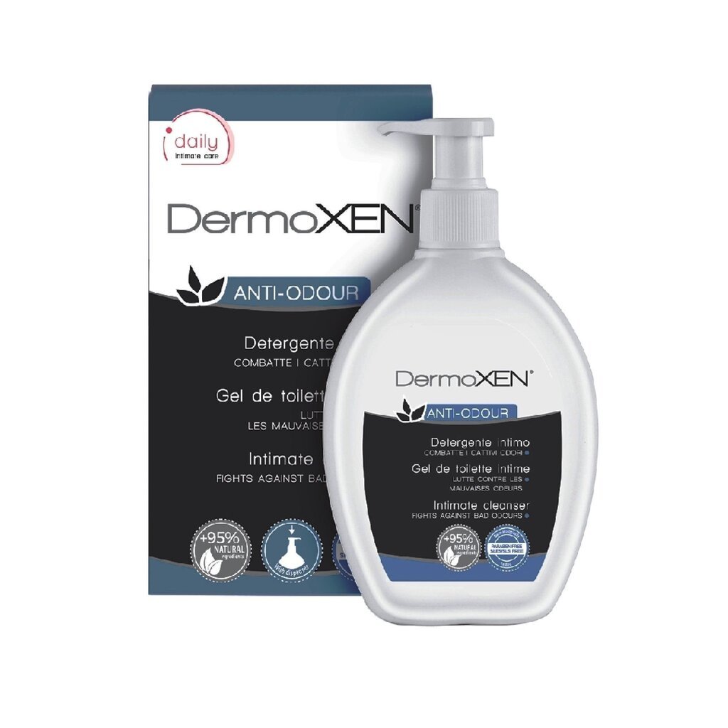 Intymios higienos prausiklis Dermoxen Anti Odour 200 ml kaina ir informacija | Intymios higienos prausikliai | pigu.lt