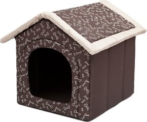 Лежак-конура Hobbydog R1 кости, 38x32x38 см, коричневый цена и информация | Лежаки, домики | pigu.lt