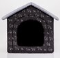 Guolis-būda Hobbydog R3 šuniukai, 52x46x53 cm, juodas kaina ir informacija | Guoliai, pagalvėlės | pigu.lt