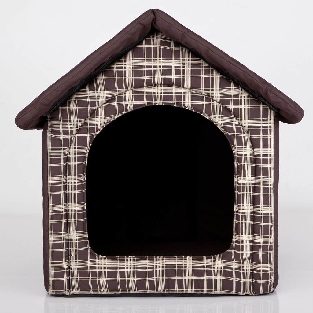 Guolis-būda Hobbydog R4 langeliai, 60x55x60 cm, rudas kaina ir informacija | Guoliai, pagalvėlės | pigu.lt