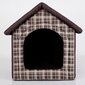 Guolis-būda Hobbydog R4 langeliai, 60x55x60 cm, rudas kaina ir informacija | Guoliai, pagalvėlės | pigu.lt