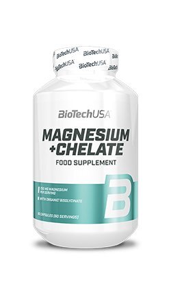 Maisto papildas BioTech Magnesium 60 kaps. цена и информация | Vitaminai | pigu.lt