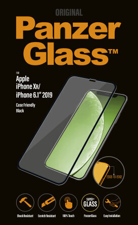 PanzerGlass 2665, skirtas iPhone XR iPhone 6.1 kaina ir informacija | Apsauginės plėvelės telefonams | pigu.lt