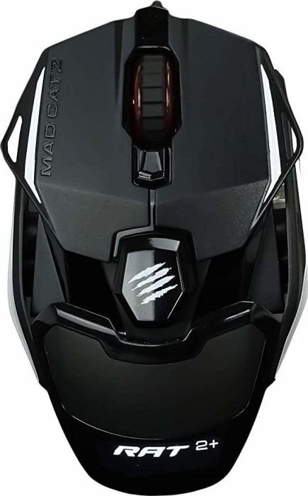 Mad Catz R.A.T. 2+, juoda kaina ir informacija | Pelės | pigu.lt