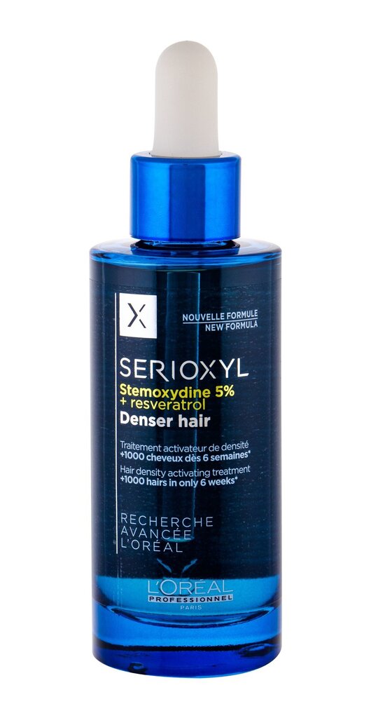 Serumas ploniems plaukams L´Oréal Professionnel Serioxyl, 90 ml цена и информация | Priemonės plaukų stiprinimui | pigu.lt