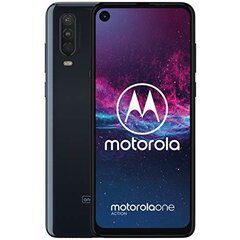 Motorola One Action, 128 Гб, Dual SIM, Denim Blue цена и информация | Мобильные телефоны | pigu.lt