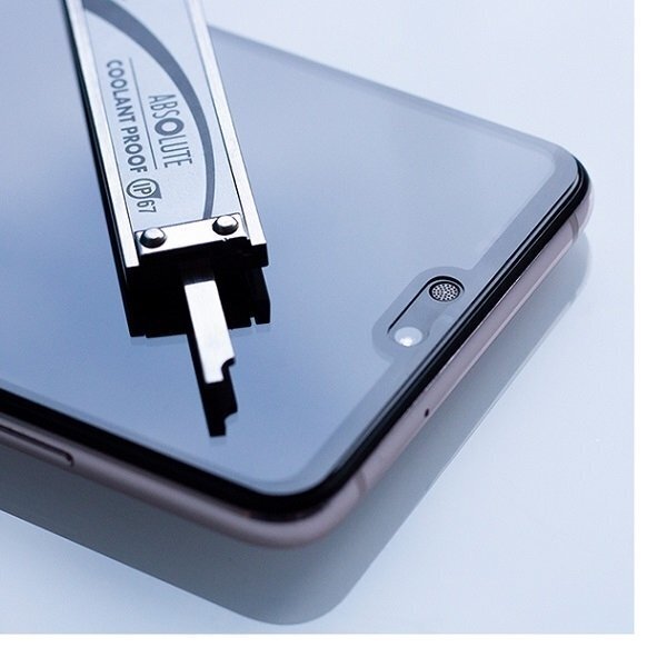 LCD apsauginė plėvelė 3MK Flexible Glass Max Apple iPhone XR/11 juodas kaina ir informacija | Apsauginės plėvelės telefonams | pigu.lt