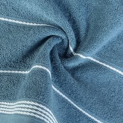 Хлопковое светло-синее полотенце, 50x90 см. цена и информация | Полотенца | pigu.lt
