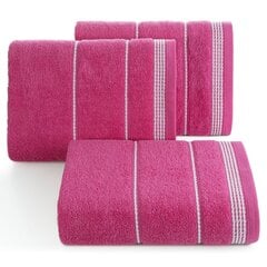 Полотенце Mira 30х50 см, розовое цена и информация | Полотенца | pigu.lt