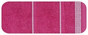 Полотенце Mira 30х50 см, розовое цена и информация | Полотенца | pigu.lt