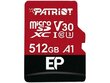 Patriot Memory EP V30 A1 512 GB цена и информация | Atminties kortelės telefonams | pigu.lt