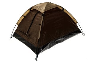 Палатка Atom Outdoors Dome 2, коричневая цена и информация | Палатки | pigu.lt