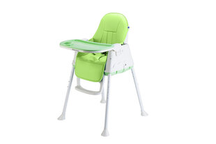 Стульчик для кормления Kikkaboo Creamy 2in1, Green цена и информация | Стульчики для кормления | pigu.lt