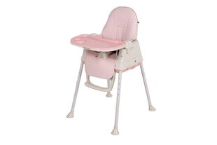 Стульчик для кормления Kikkaboo Creamy 2in1, Pink цена и информация | Стульчики для кормления | pigu.lt