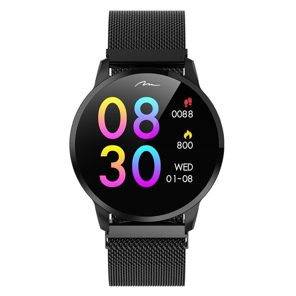 Media-Tech MT863 Geneva, Black kaina ir informacija | Išmanieji laikrodžiai (smartwatch) | pigu.lt