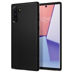 Spigen Liquid Air особо элегантный и прочный TPU чехол-крышка для Samsung Galaxy Note 10 (N970F) Черный цена и информация | Чехлы для телефонов | pigu.lt