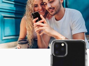 SPIGEN LIQUID CRYSTAL IPHONE 11 PRO CRYSTAL CLEAR цена и информация | Чехлы для телефонов | pigu.lt