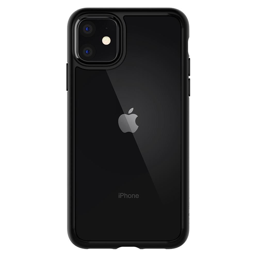 Dėklas SPIGEN skirtas IPHONE 11, juoda kaina ir informacija | Telefono dėklai | pigu.lt