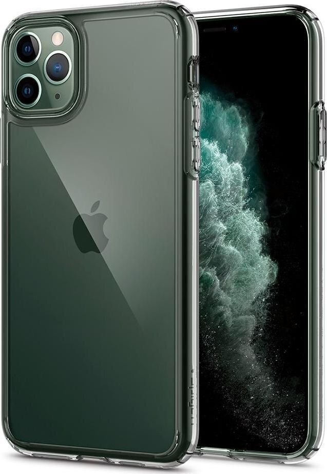 Spigen 075CS27135, skirtas iPhone 11 Pro Max, skaidrus kaina ir informacija | Telefono dėklai | pigu.lt