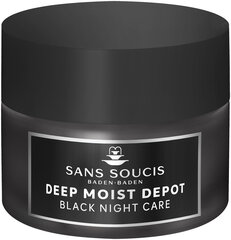 Drėkinamasis naktinis kremas Sans Soucis Moisture Deep Moist Depot Sleeping, 50 ml kaina ir informacija | Veido kremai | pigu.lt